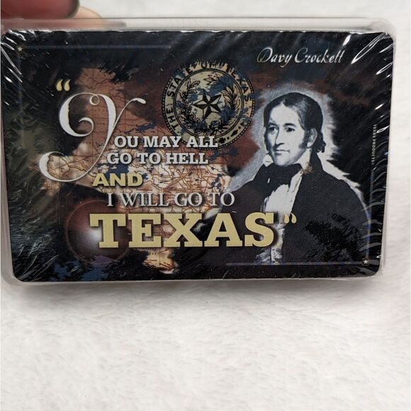 Brand New -2 Decks of Playing Cards - Davey Crockett Texas and Chichenitza - Picture 6 of 7